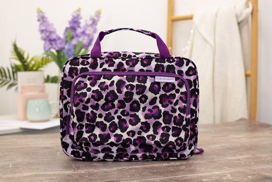 Crafters Companion - Craft Storage Case - Purple Cheetah