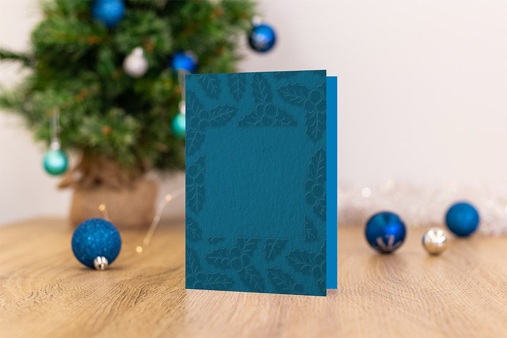 Gemini 5 x 7 Embossing Folder - Holly Berries