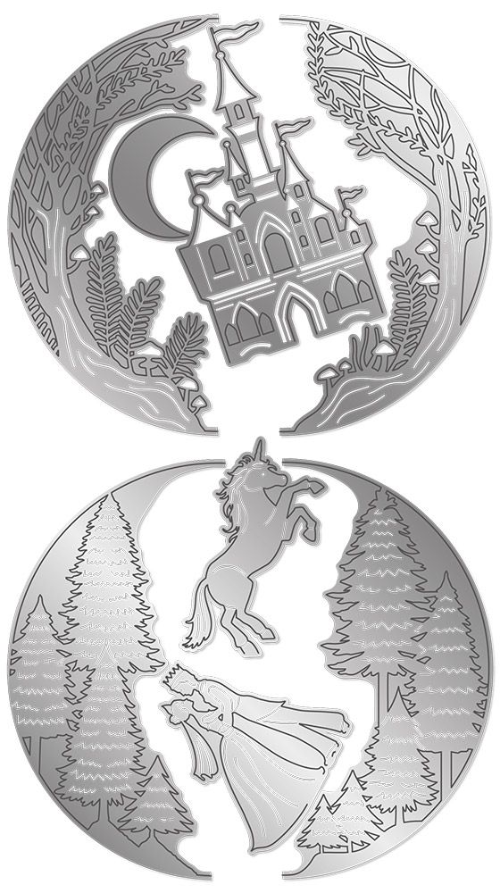 Gemini Create a Card Interchangeable Scene Die - Fairytale Forest