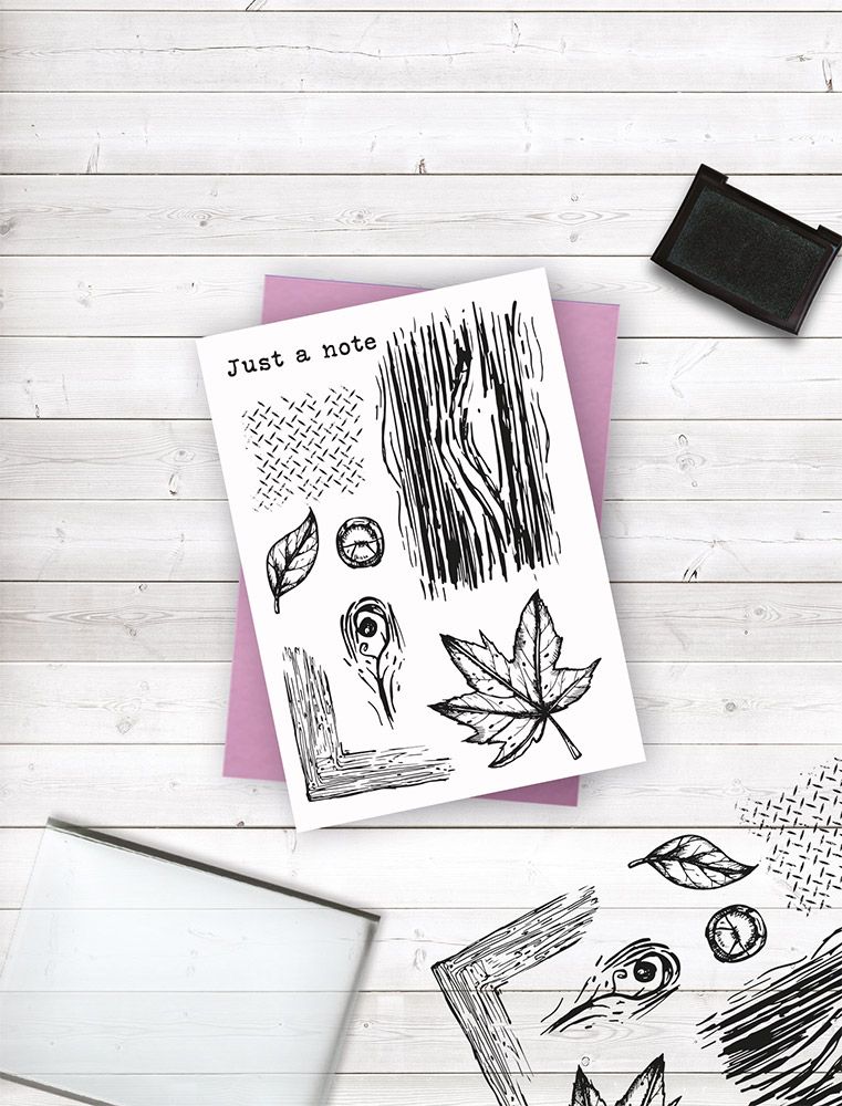 Crafters Companion Photopolymer stamp - Into the Woods