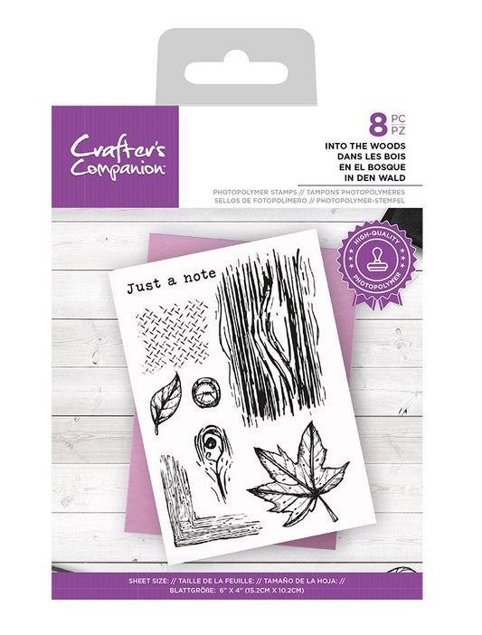 Crafters Companion Photopolymer stamp - Into the Woods