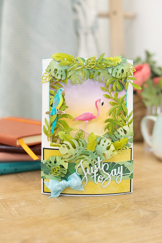 Gemini Create a Card Interchangeable Scene Die - Tropical Paradise