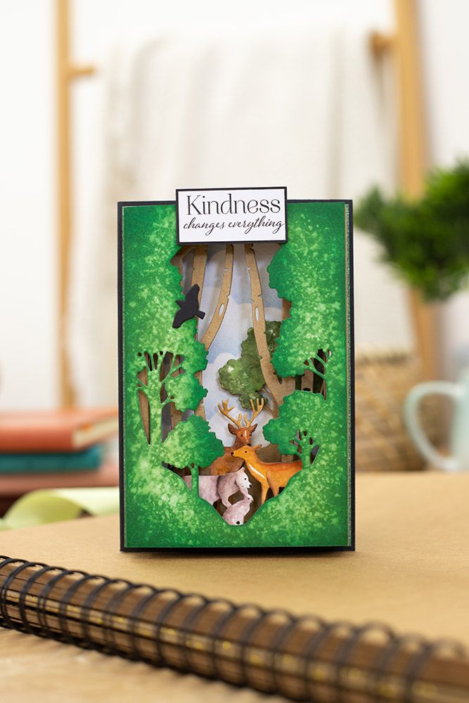 Gemini Create a Card Interchangeable Scene Die - Wonderful Woodland