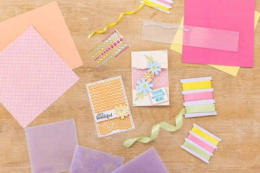 Mix and Match Embossing Folders Craft Class – Starter Bundle