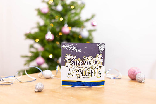 Gemini - Metal Die - Edge'able - Silent Night