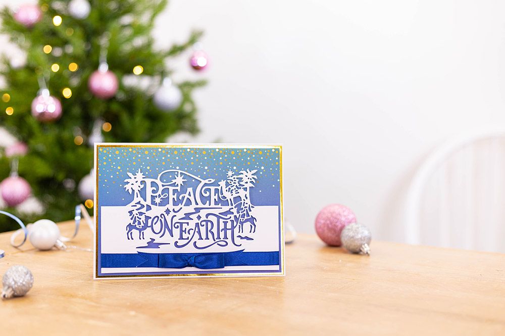 Gemini - Metal Die - Edgeable - Peace on Earth