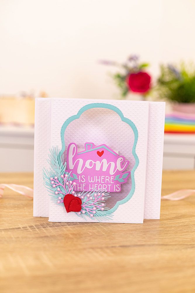 Gemini Metal Die Expressions - Home Is Where The Heart Is