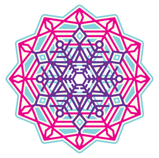 Gemini Double-Sided Layerable Topper and Image Die - Snowflake Mandala