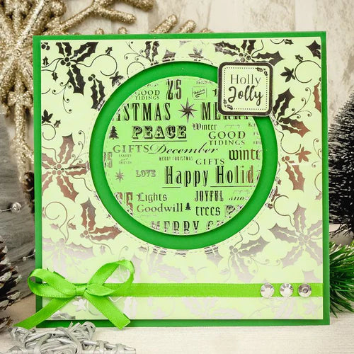 Festive Foiled Cardstock Megabuy