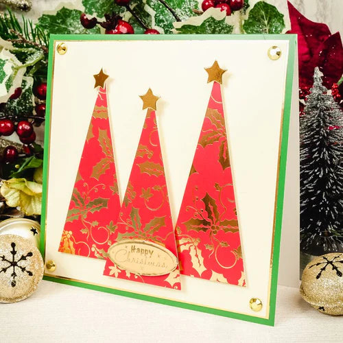 Festive Foiled Cardstock Megabuy