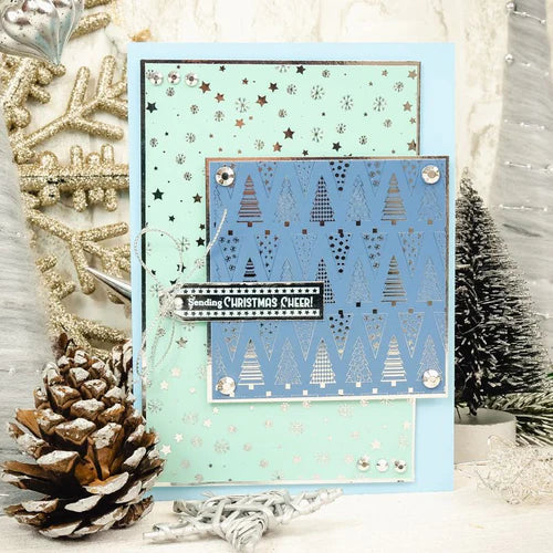 Festive Foiled Cardstock Megabuy