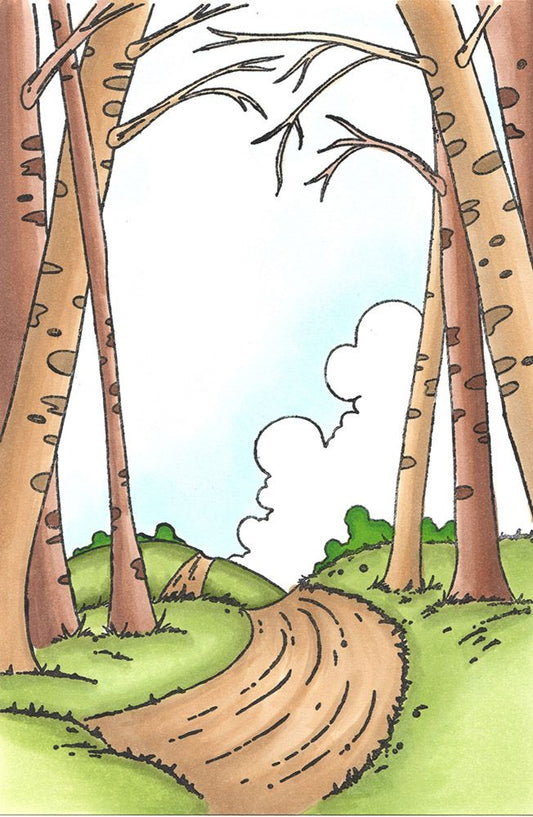 Lee Holland Photopolymer Stamp - Woodland Trail