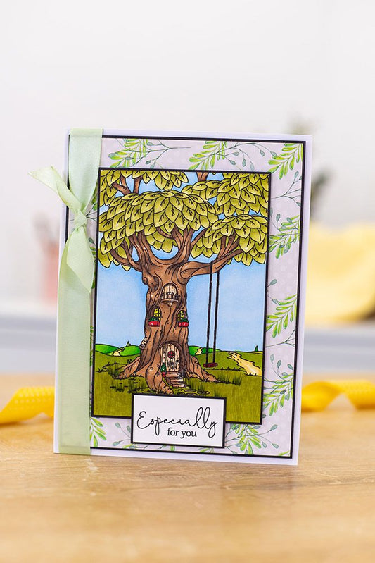 Lee Holland Photopolymer Stamp - Treehouse
