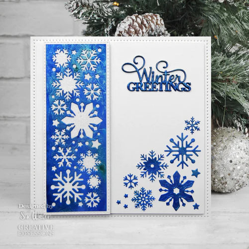 Creative Expressions Sue Wilson Festive Snowflake Panel Craft Die Vie