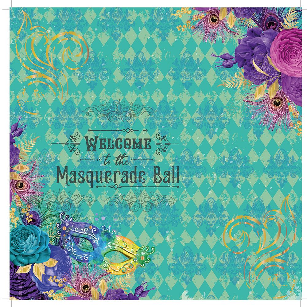 Masquerade Ball - 12 x 12 Paper Pad