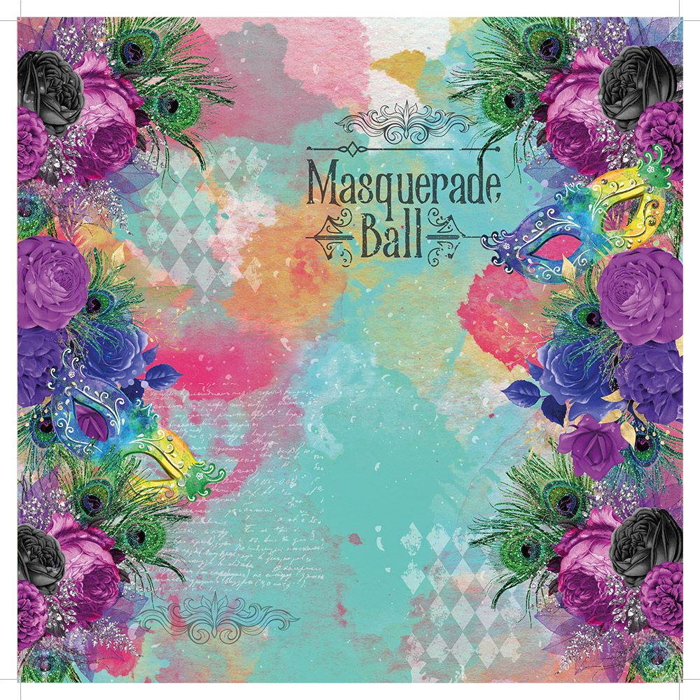 Masquerade Ball - 12 x 12 Paper Pad