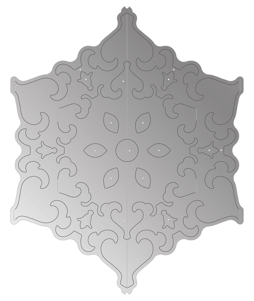 Gemini - Create A Card - Christmas Pop Out - Sensational Snowflake