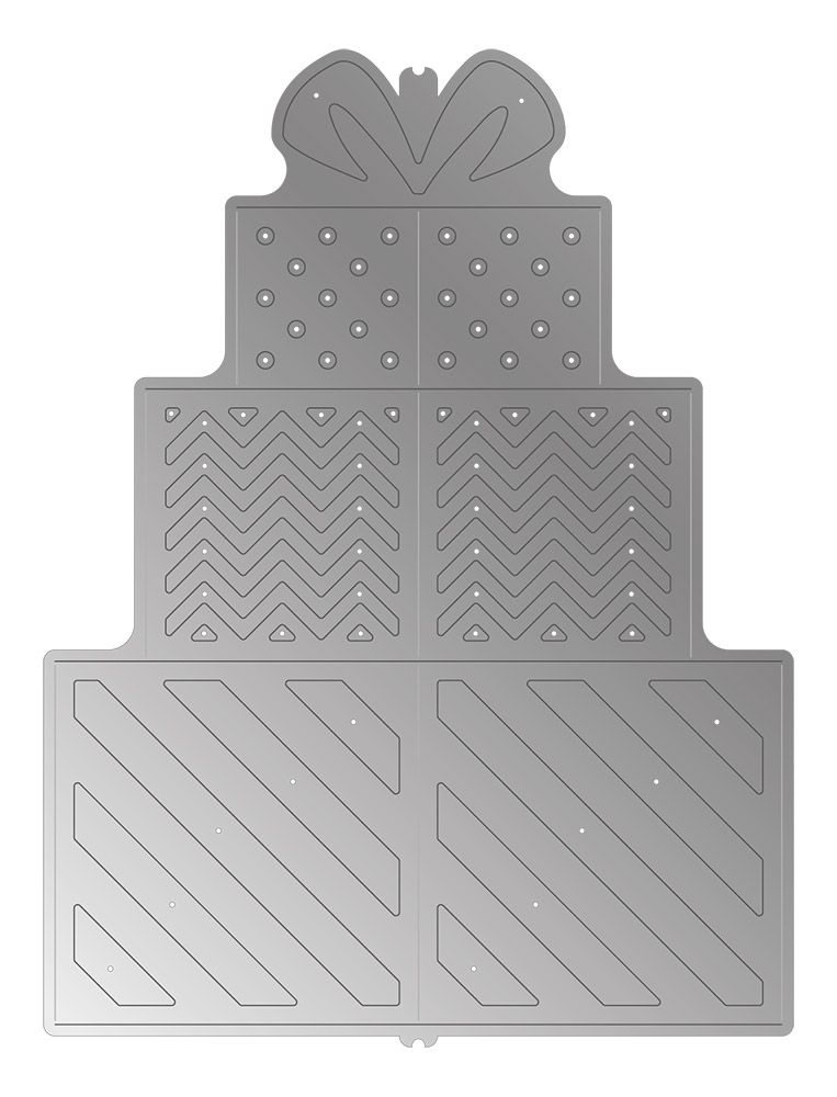 Gemini - Create A Card - Christmas Pop Out - Stacked Gifts