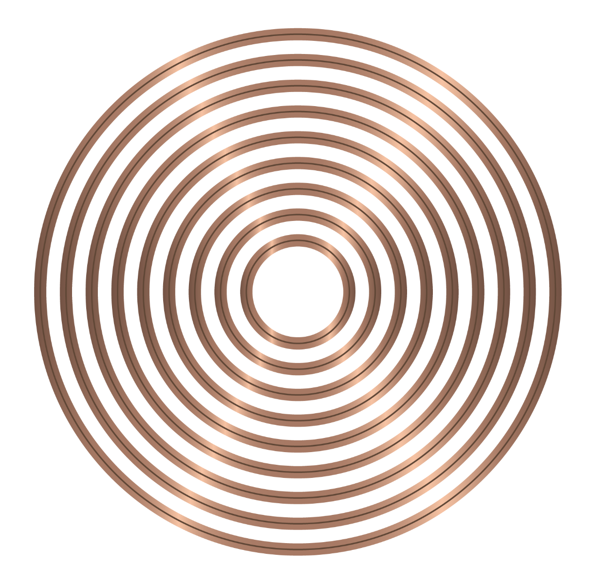 Gemini - Multi Media Die - Nesting Circles