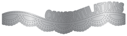 Gemini Die Edgeables - Congratulations