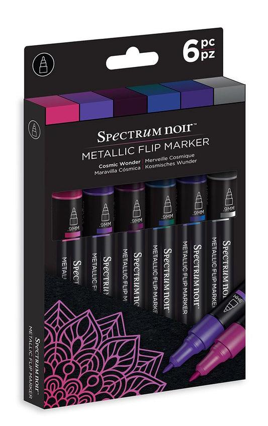 Spectrum Noir - Metallic Flip Marker - Cosmic Wonder - 6pc Set