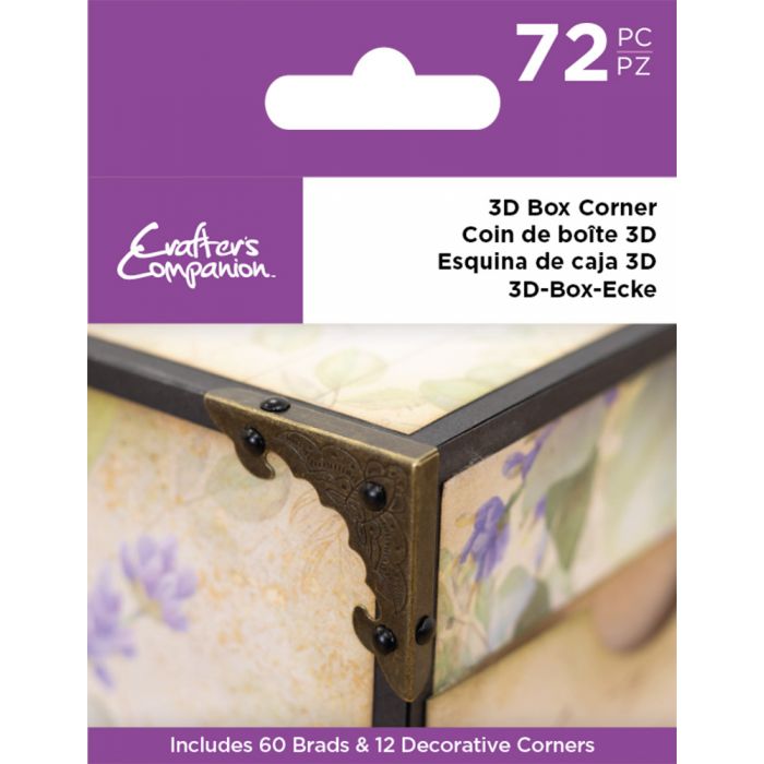 Crafters Companion - 3D Box Corner (72PC)