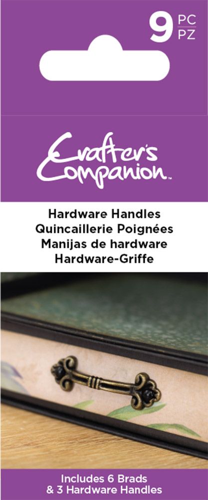 Crafters Companion - Hardware Handles (9PC)