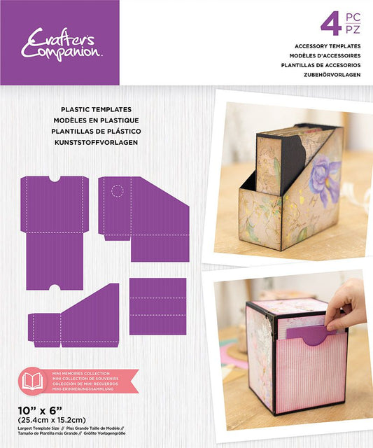 Crafters Companion Mini Memories - Accessory Template