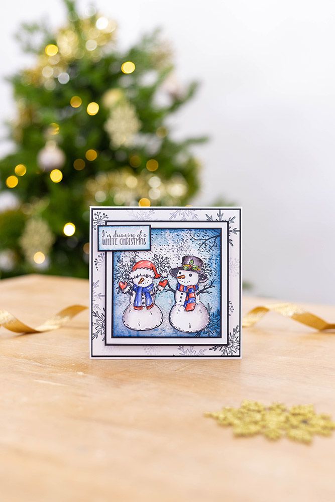 Crafters Companion - Clear Acrylic Stamp - Snow Day