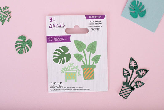 CC - Gemini Mini Die Set - Plant Parent