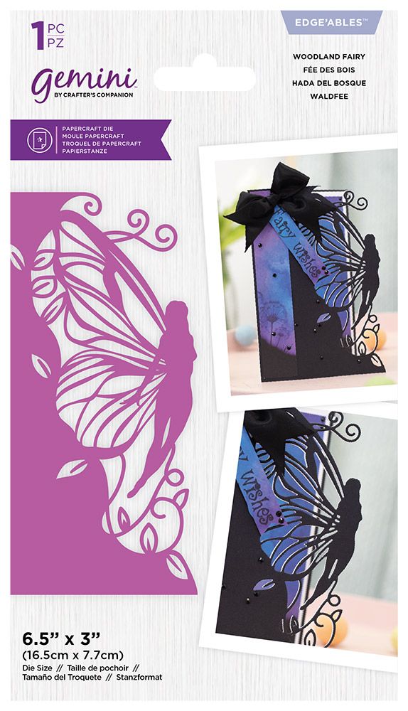 Gemini Modern Edgeables Die - Woodland Fairy