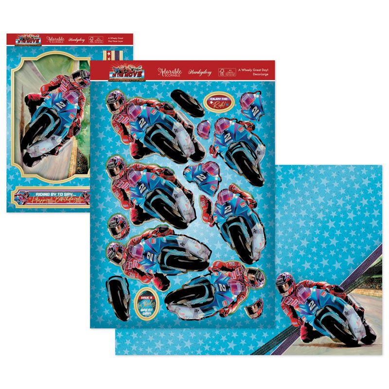 On the Move Deco-Large Set - A Wheely Great Day!