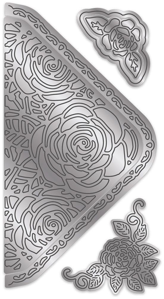 Gemini - Metal Die - Elements - Elegant Roses