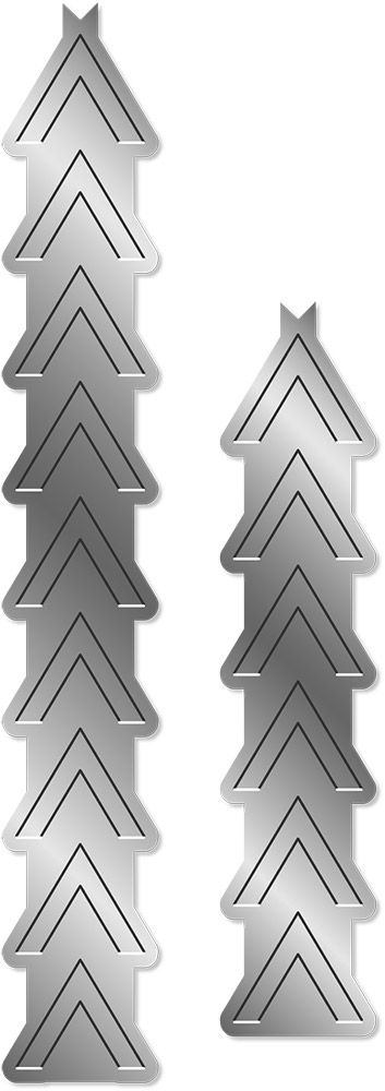 Gemini Elements Lattice Folding Dies - Chevron