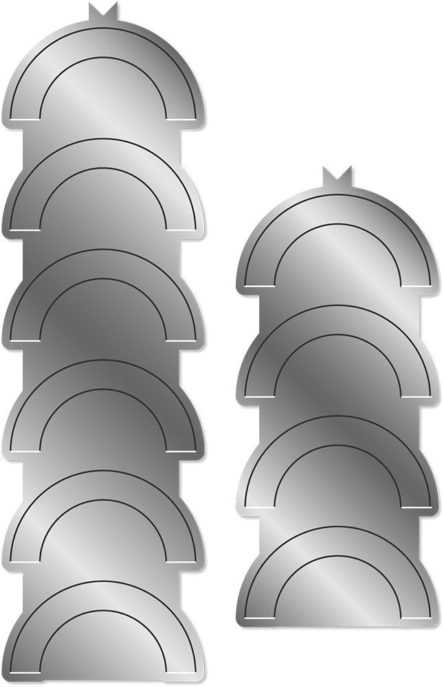 Gemini Elements Lattice Folding Dies - Circle