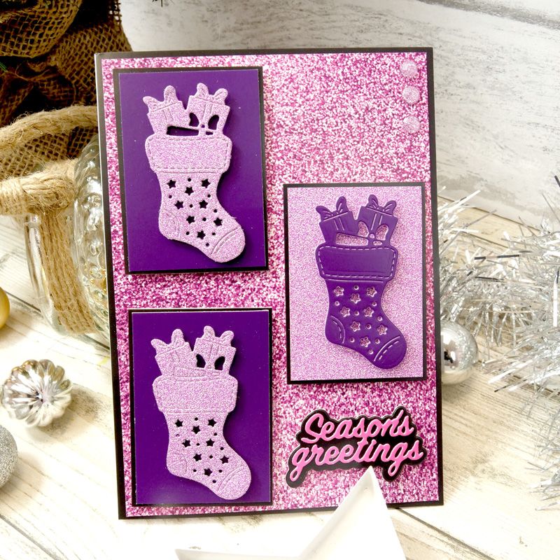 Moonstone Minis - Christmas Embellishments - Stocking