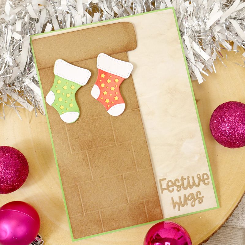 Moonstone Minis - Christmas Embellishments - Stocking