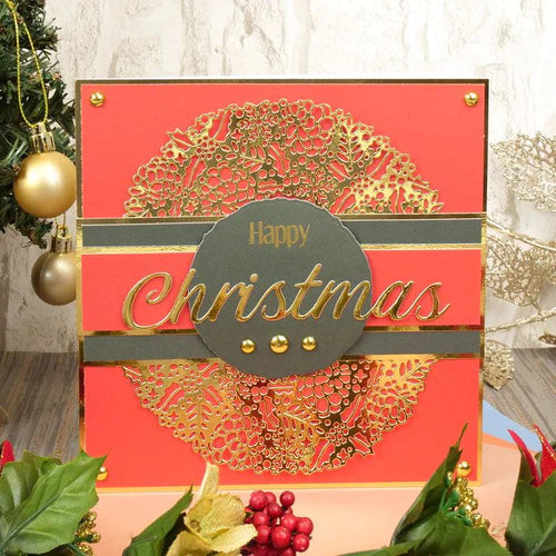 Hunkydory Moonstone Dies - Christmas Wreath