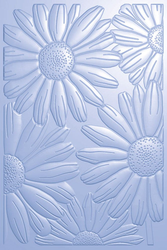 Natures Garden Delightful Daisies 3D Embossing Folder - Daisy Meadow