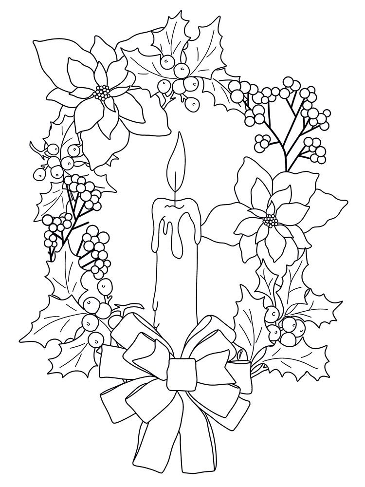 Crafters Companion Christmas Card Front Colouring Pads - Natures Christmas