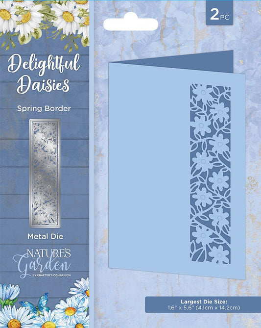 Natures Garden Delightful Daisies Die - Spring Border