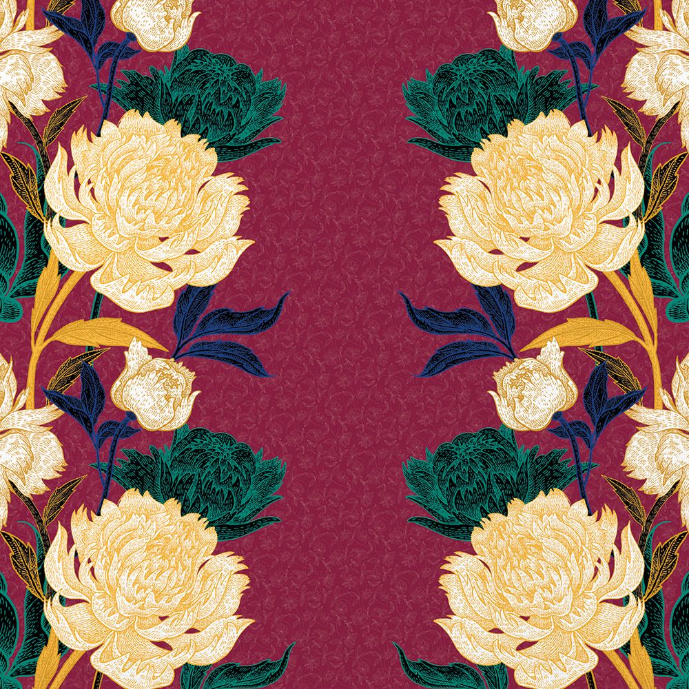 Natures Garden Chinoiserie Collection 12 x 12" Paper Pad