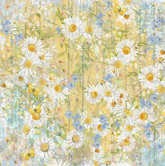Natures Garden Delightful Daisies - 12x12 Paper Pad