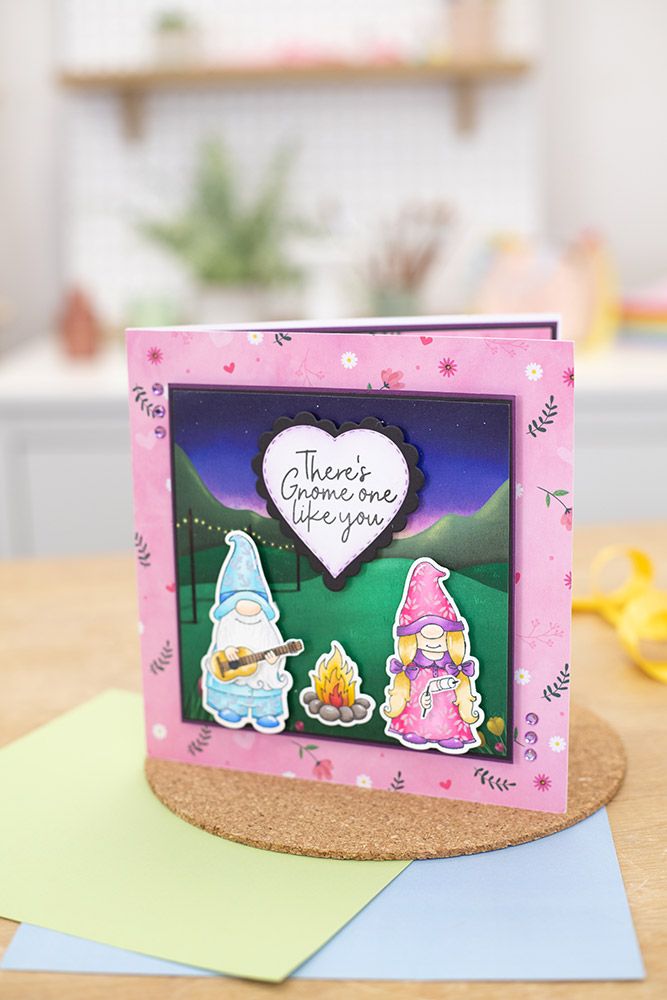 Natures Garden - Garden Gnomes 12"x12" Paper Pad