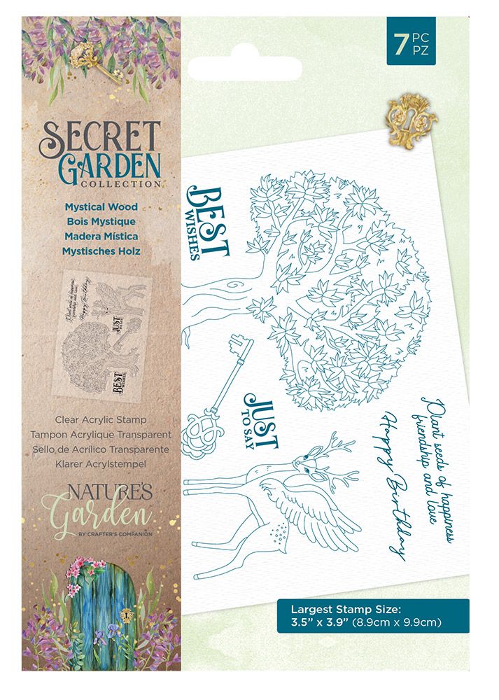 Natures Garden - Secret Garden - Stamp - Mystical Wood