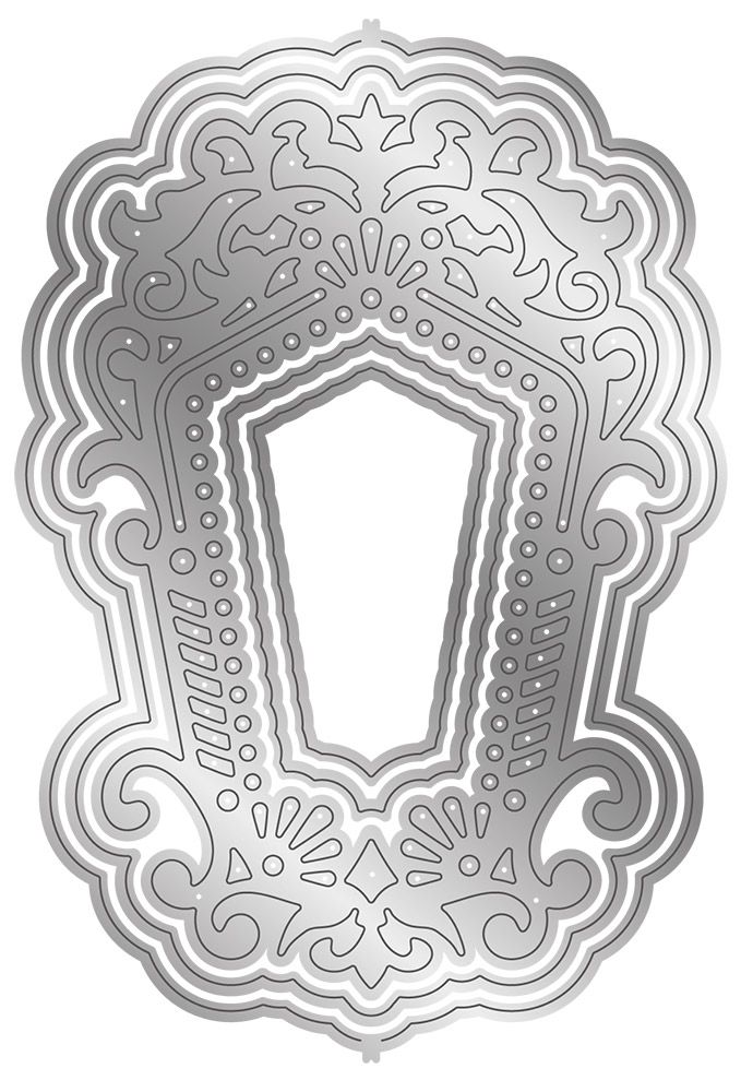 Gemini Ornate Pop Out Create a Card Die - Majestic Damask