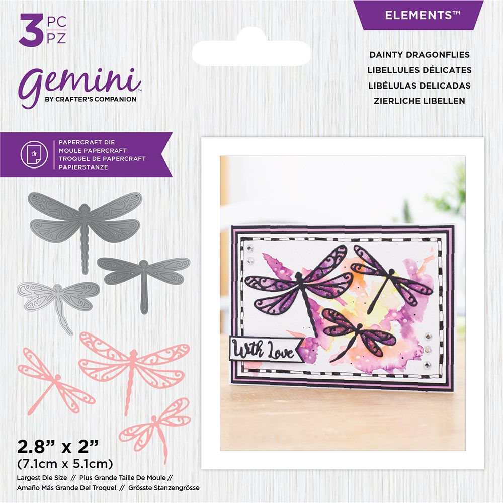 Gemini - Elements - Dainty Dragonflies