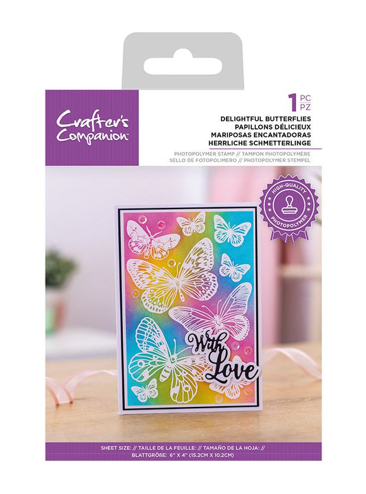 Photopolymer Stamp - Delightful Butterflies