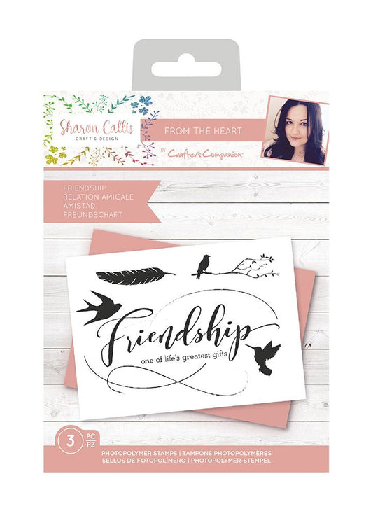 Sharon Callis - A6 Photopolymer Stamp - Friendship