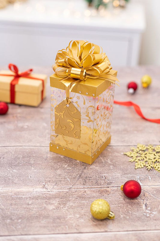 Crafters Companion Pull Bows - Traditional Christmas